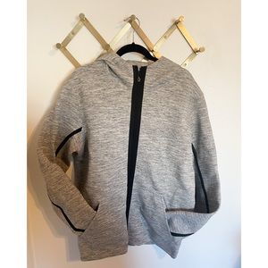 Lululemon men’s zip up hoodie, grey, size XL